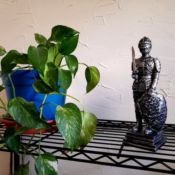 ⚜️ Medieval Templar Knight Warrior Sculptures ⚜️ 👑 ☠️ 4 pc Warrior Set  ☠️ 👑 - Picture 7 of 11